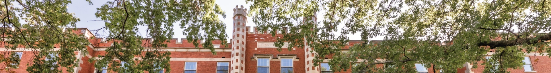 View of Davis Hall exterior.