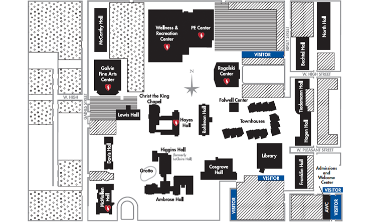 Campus Map and Parking PDF