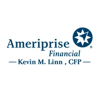 The logo for CFP Kevin M. Linn with Ameriprise Financial.